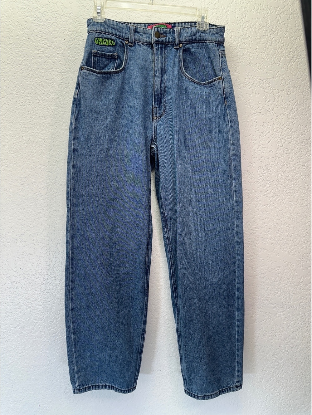 Women’s Sz 5 Empire Jeans Tori Highwaist Wide Leg Skater Streetwear Baggy